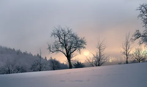 Winterschnee 4K Hintergrundbild · nature · 3840×2270