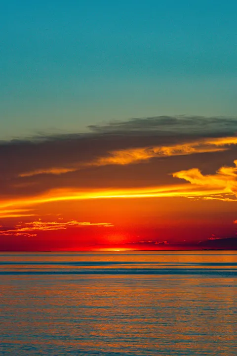 Gradient zachodu słońca Tapeta na Telefon · gradient · 1440×2160