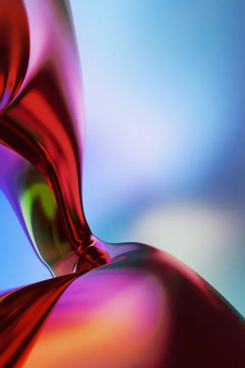 Holographic Phone Wallpaper · gradient · 1440×2160