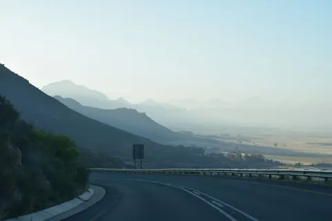 Foggy Road 4K Wallpaper · nature · 3840×2560