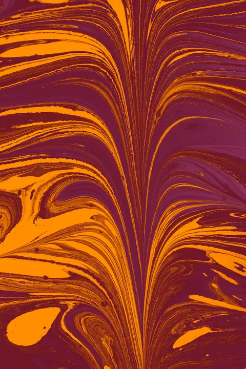 流れる絵の具 スマホ壁紙 · gradient · 1440×2160