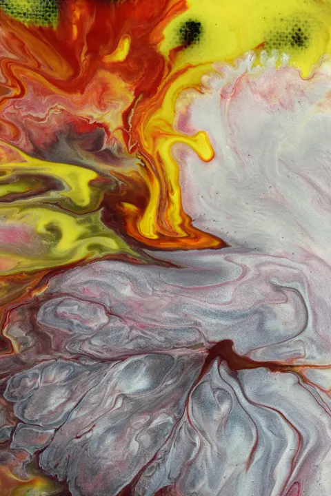 Fließende Farbe Handy-Hintergrundbild · gradient · 1440×2160
