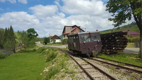 Argel forest railway 4K Wallpaper · nature · 3840×2160