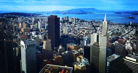 San Francisco city skyline 4K Wallpaper · city · 3840×2033