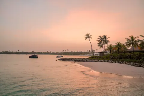 Palm Beach Sunset 4K Wallpaper · nature · 3840×2560