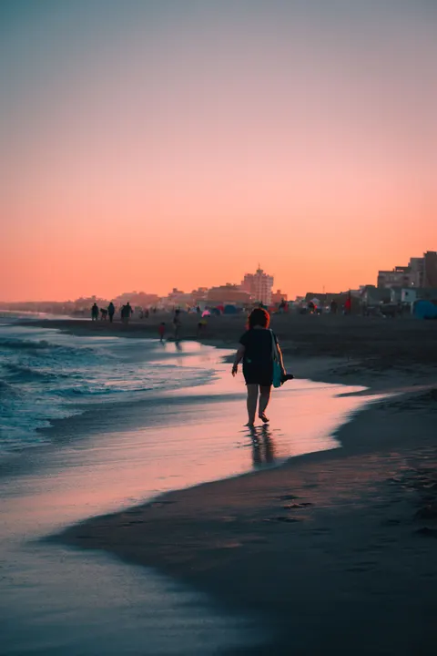 أجواء الشاطئ خلفية للجوال · aesthetic · 1440×2160