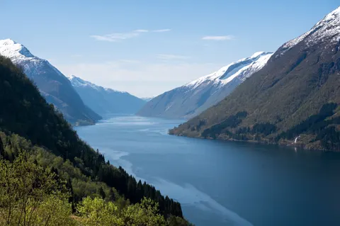 Norwegian Fjord 4K Wallpaper · nature · 3840×2555