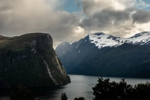 Norwegian Fjord 4K Wallpaper · nature · 3840×2560