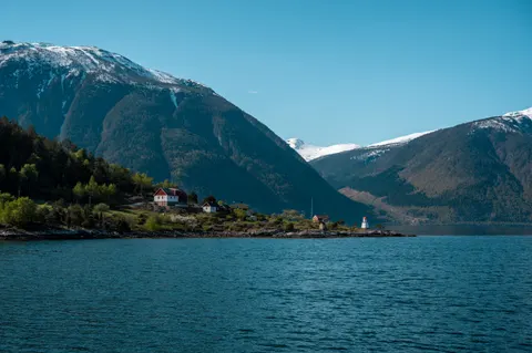 Обои Норвежский фьорд 4K · nature · 3840×2555