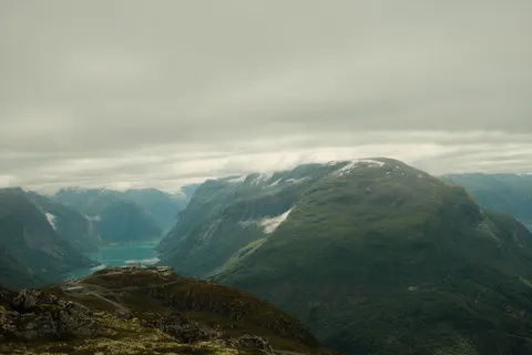 Norwegian Fjord 4K Wallpaper · nature · 3840×2560