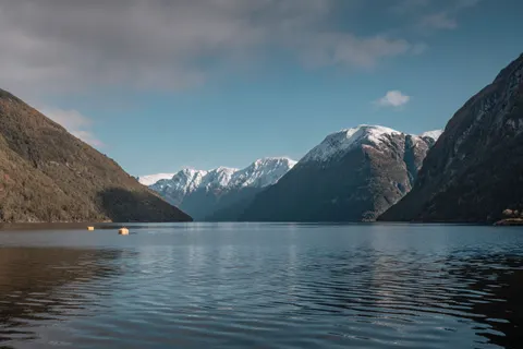 Norwegian Fjord 4K Wallpaper · nature · 3840×2560