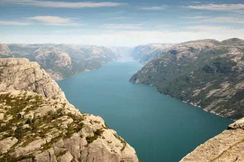 Norwegian Fjord 4K Wallpaper · nature · 3840×2560