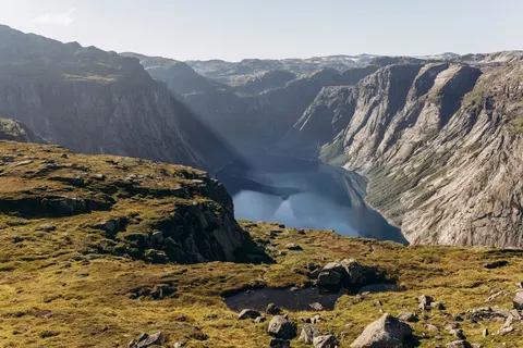 Norwegian Fjord 4K Wallpaper · nature · 3840×2560