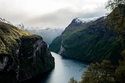 Norwegian Fjord 4K Wallpaper · nature · 3840×2560