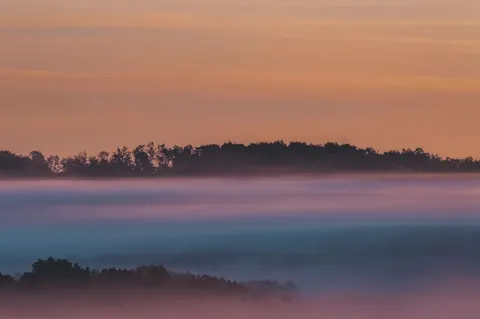 Misty Valley 4K Wallpaper · nature · 3840×2553