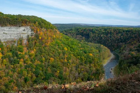 Autumn River 4K Wallpaper · nature · 3840×2560