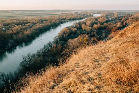 Autumn River 4K Wallpaper · nature · 3840×2560