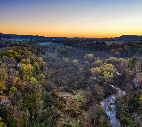 Autumn River 4K Wallpaper · nature · 3840×3456