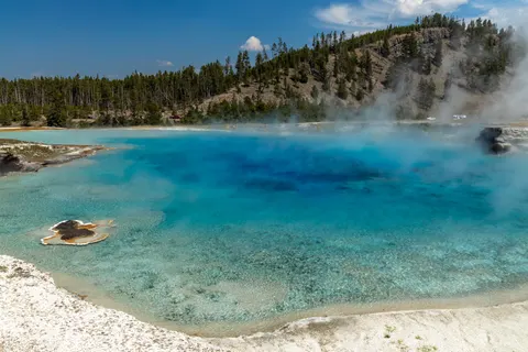 Hot Spring 4K Wallpaper · nature · 3840×2560