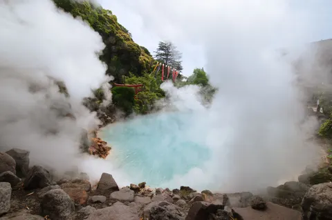 Hot Spring 4K Wallpaper · nature · 3840×2555
