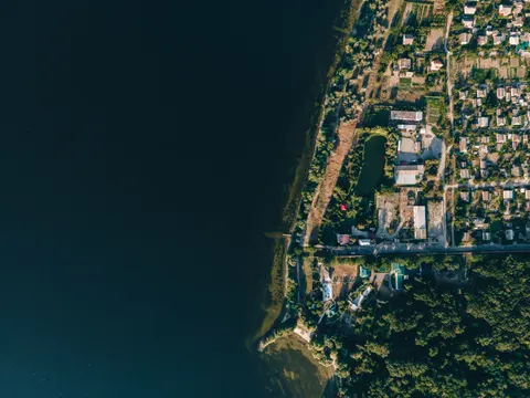 Kuş Bakışı Ada 4K Duvar Kağıdı · ocean · 3840×2880