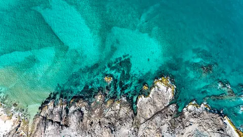 Kuş Bakışı Ada 4K Duvar Kağıdı · ocean · 3840×2160