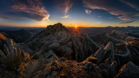 Berge 4K Hintergrundbild · mountains · 3840×2160