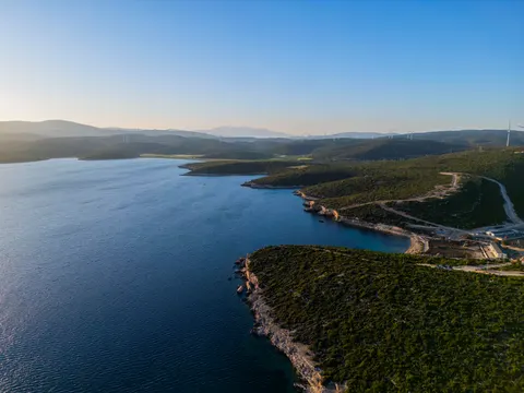 والپیپر جزیره از نمای هوایی با کیفیت 4K · ocean · 3840×2880