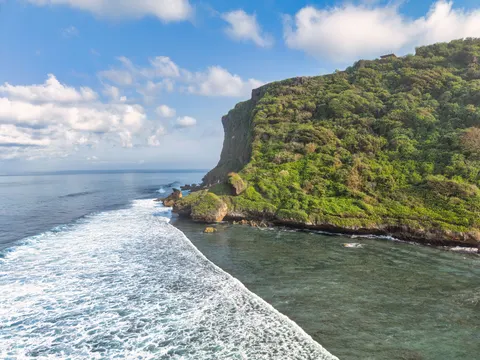 海島航拍 4K桌布 · ocean · 3840×2880