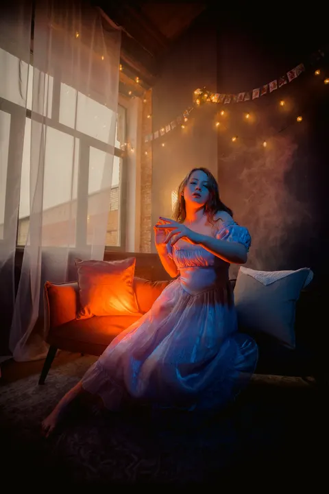 Curtain Light Phone Wallpaper · aesthetic · 1440×2160