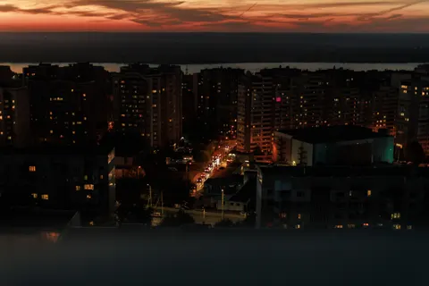 夜の都市スカイライン 4K壁紙 · city · 3840×2560