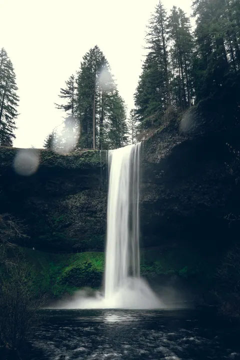 Tall Waterfall Phone Wallpaper · vertical · 1440×2159