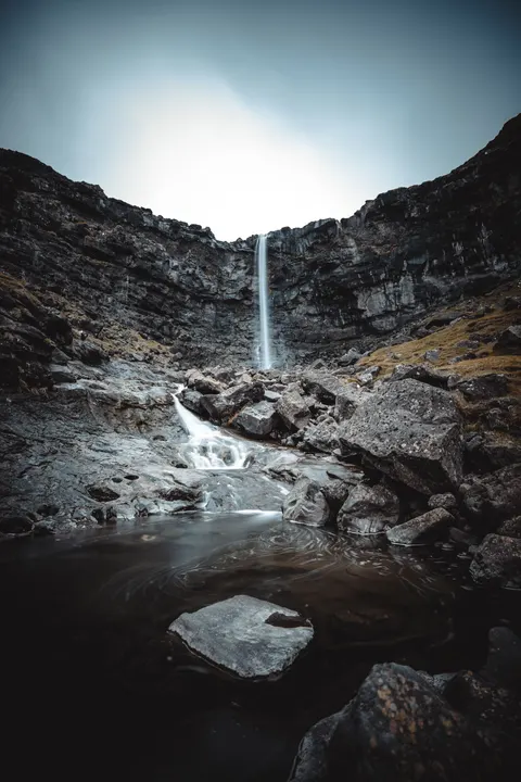 Tall Waterfall Phone Wallpaper · vertical · 1440×2160