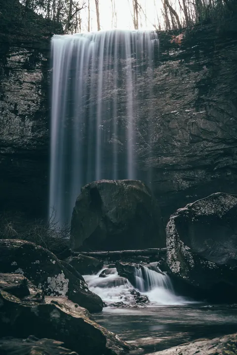 Tall Waterfall Phone Wallpaper · vertical · 1440×2160