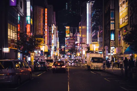 Hình nền Phố Neon 4K · city · 3840×2560