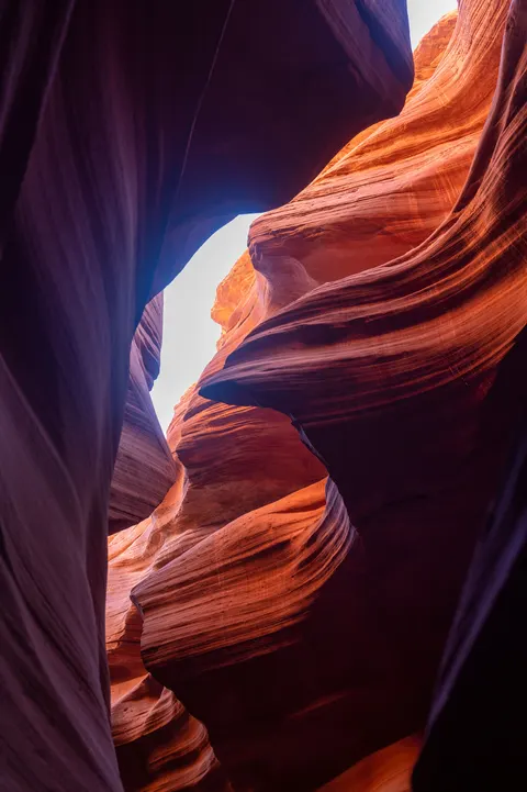 Slot Canyon Phone Wallpaper · vertical · 1440×2164