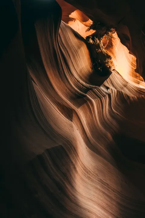 Slot Canyon Phone Wallpaper · vertical · 1440×2160
