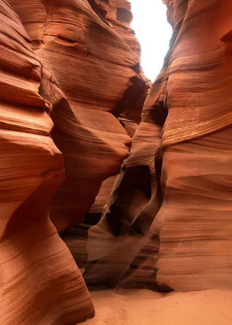 Slot Canyon Phone Wallpaper · vertical · 1440×2009