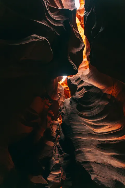 Slot Canyon Phone Wallpaper · vertical · 1440×2160