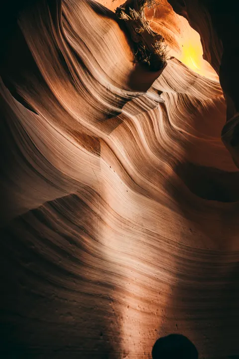 Slot Canyon Phone Wallpaper · vertical · 1440×2160