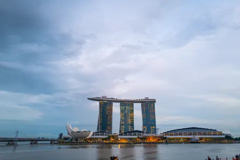 Singapore Marina 4K Wallpaper · city · 3840×2562