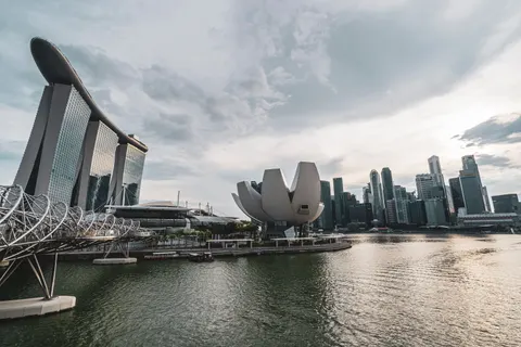 Singapore Marina 4K Wallpaper · city · 3840×2560