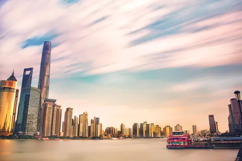 Shanghai Night 4K Wallpaper · city · 3840×2560