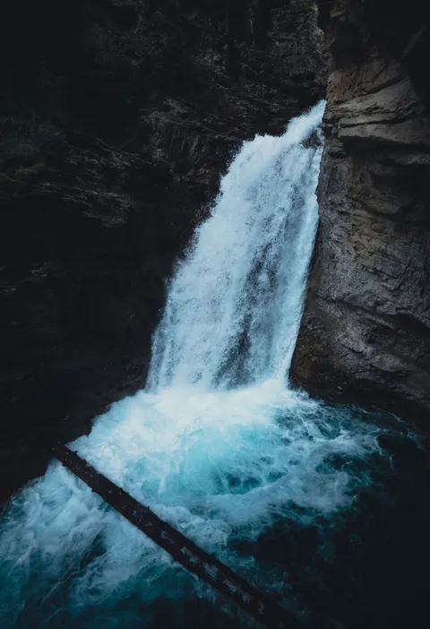Tall Waterfall Phone Wallpaper · vertical · 1440×2108
