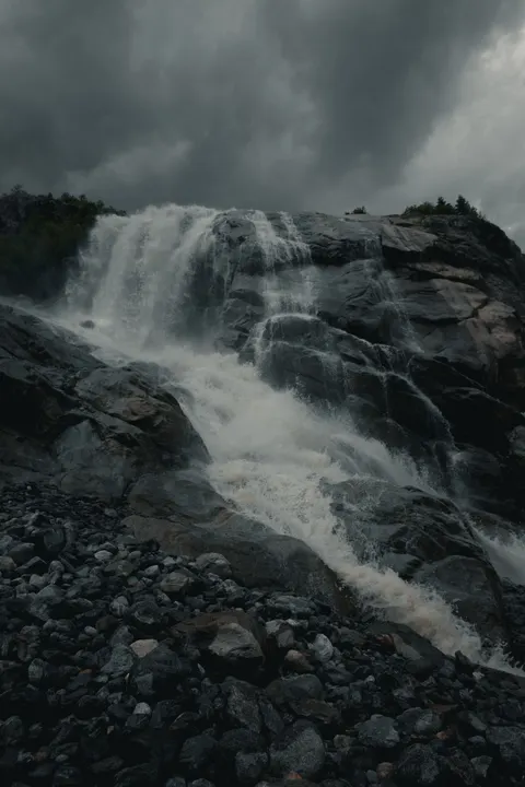 Tall Waterfall Phone Wallpaper · vertical · 1440×2160
