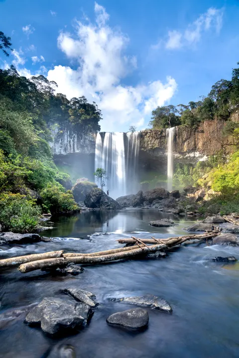 Tall Waterfall Phone Wallpaper · vertical · 1440×2159