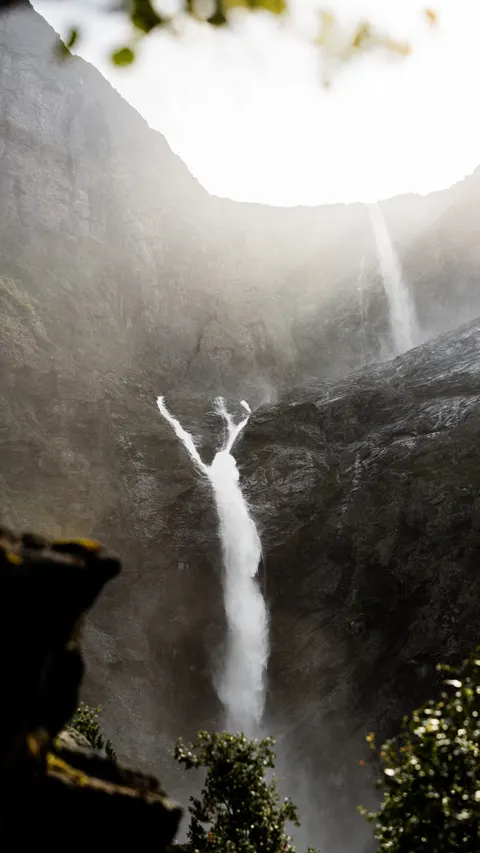 Tall Waterfall Phone Wallpaper · vertical · 1440×2560