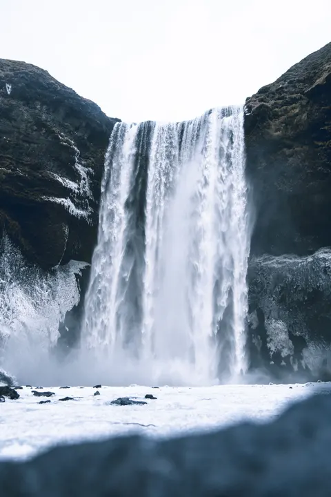 Tall Waterfall Phone Wallpaper · vertical · 1440×2160