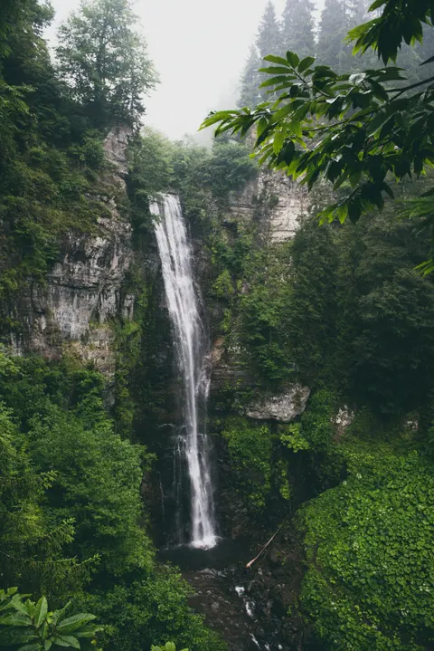 Tall Waterfall Phone Wallpaper · vertical · 1440×2158