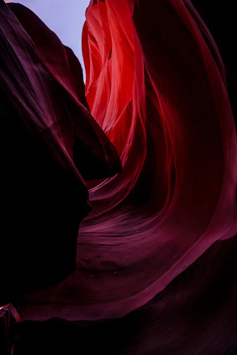Slot Canyon Phone Wallpaper · vertical · 1440×2160